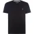 Original Penguin Heren Pin Point Geborduurd T-Shirt (Zwart)