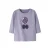 NAME IT BABY rechtvallende longsleeve met print – lila