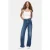 LTB high waist wide leg jeans dark blue denim