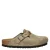 Birkenstock suède clogs taupe