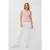 EsQualo Top Slv/lss V-neck Buttons Light Pink