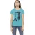 Trussardi Action Lichtblauwe Katoenen Dames T-Shirt