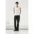 Mannen mid-waist rechte pijp jeans