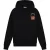 Malelions Men Skyline Hoodie | Black/Orange