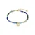Luxenter 925 Sterling Zilveren Armband met Veelkleurig Kristal afgewerkt in 18K geel goud – Neomu