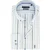 Overhemd Giordano strepen blauw groen normale fit