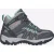 Hi-Tec Jaguar Mid Dames Wandelschoenen Van Polyester In Antraciet/Grijs/Cool Grijs