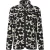 Regatta Frankie Floral Borg fleecejas met doorlopende rits voor dames (Monochroom/Schaduw)