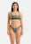 ARENA Bikini ‘Solid Elastic Beach’  groen / zwart