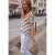 Street One Studio Dames Shirt met overhangende schouders in gebreide look in Paars
