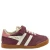 Gola Elan leren sneakers – aubergine/wit/roze