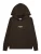 Jack & Jones Junior Sweatshirt ‘JJESoho’  donkerbruin / wit