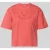 Jake*s Casual T-shirt met ajourwerk en ronde hals