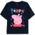 Peppa Pig Meisjes Klassiek Doodle T-shirt (Marine)