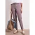 Street One Dames Casual fit chino’s in een zachte stof in Roze
