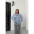 Abstract Geprinte Lange Mouwen Shirt