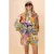 Oilily blouse met linnen multi
