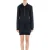 Moschino Allover Logo Sweat Dress Black