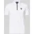 EA7 Emporio Armani Slim fit Poloshirt van Viscosemix