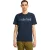 Timberland Wordmark Logo Short Sleeve Tee Dark Blue