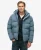 Korte Everest Pufferjas met Capuchon Blue