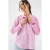 Oversized gestreepte blouse met knopen