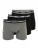 HUGO Boxershorts ‘PLANET’  grijs / zwart / wit