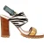 Marni Geverfde Kalfsleren Blokhak Sandalen – ’20s