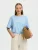 SELECTED Shirt  blauw / wit