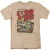 Looney Tunes Unisex T-shirt voor volwassenen ‘Saturday Mornings’ in heather-kleur (Zand)