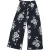 McQ by Alexander McQueen wijde broek met bloemenprint in zwart polyester