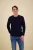Selected Homme Trui Crew Neck Donkerblauw heren