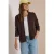 Ottomaanse blouson in effen kleur