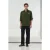 Geborduurd Tekstprint Lange Mouwen Shirt