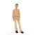 No Way Monday ribgebreide top beige