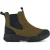 Woden Magda Rubber Track Boot Dark Olive/black