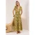 TRENDYOLMİLLA Dames Meerkleurig Effen Maxi Mouwloos Strandkleding Skater Strandjurken