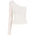 Asymmetrisch t-shirt met lange mouwen grote maten vrouwen Urban Classics