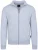State of Art Cardigan Zip Mouline Mid Blue