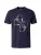 GUESS Shirt  navy / smoky blue / zilver
