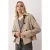TRENDYOLMİLLA Dames Beige Effen Oversized Trenchcoats