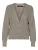 VERO MODA Gebreid vest ‘VMNEWLEXSUN’  taupe