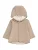 Fixoni Sweatvest  lichtbruin