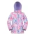 Mountain Warehouse Waterafstotende softshell jas met patroon voor kinderen/kids (Helder Roze)