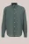 WE Fashion – Heren regular fit overhemd van linnenmix – Regular fit – Donkergroen – Linnen –