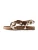 Next Sandalen  chocoladebruin / wit