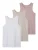 TWO SOON Onderhemd  beige / rosa / wit