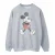 Disney Heren Wandelend Mickey Mouse Sweatshirt (Sportgrijs)