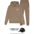 Malelions Junior Girls Tribe Tracksuit | Choco