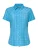 VAUDE Multifunctionele blouse ‘Tacun II’  aqua / neonblauw / donkerblauw